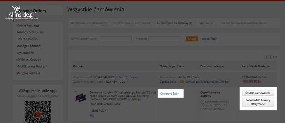 Jak potwierdzić otrzymanie przesyłki